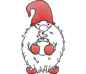 Stickdatei - Winter Gnom 10